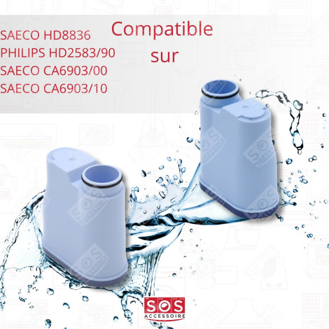 LOT DE 10 FILTRES À EAU CAFETIÈRE, MACHINE À CAFÉ - 421946039401, 421944050461