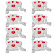 LOT DE 8 BOÎTES DE 4 SACS À POUSSIÈRE SYNTHÉTIQUES FJM COMPATIBLES ASPIRATEUR - 9917710