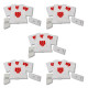 LOT DE 5 BOÎTES DE 4 SACS À POUSSIÈRE SYNTHÉTIQUES FJM COMPATIBLES ASPIRATEUR - 9917710