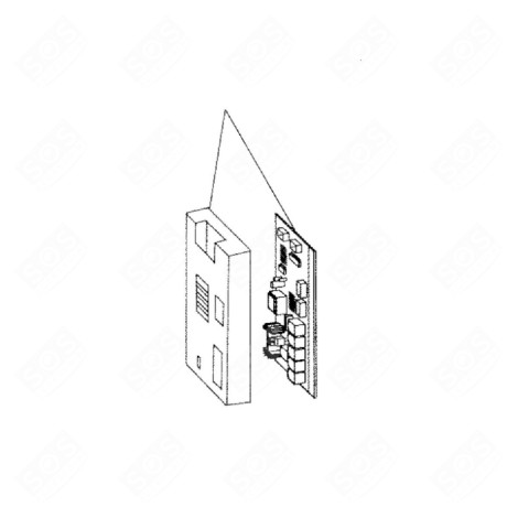 MODULE PROGRAMME NUCLEUS D'ORIGINE MACHINE À LAVER, LAVE-LINGE - C00860512