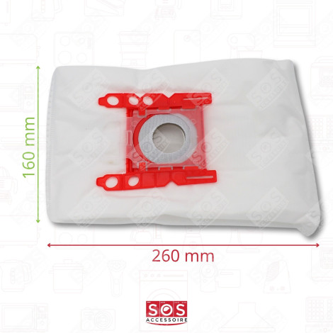 LOT DE 7 BOÎTES DE 4 SACS TYPE G 270 X 60 MM ASPIRATEUR - 00576334,17000940