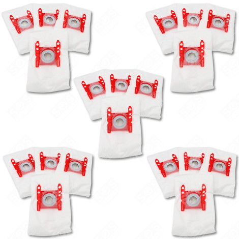 LOT DE 5 BOÎTES DE 4 SACS TYPE G 270 X 60 MM ASPIRATEUR - 00576334,17000940
