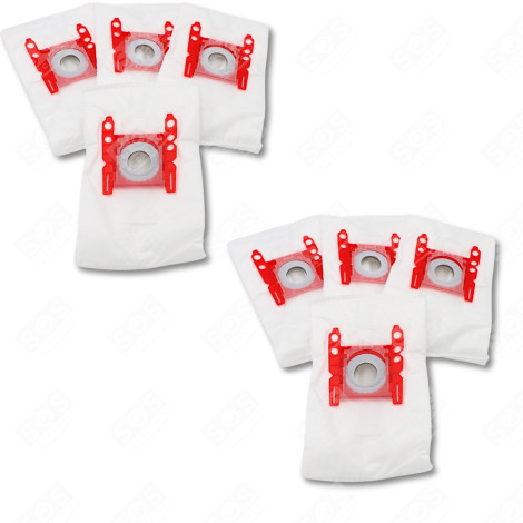 LOT DE 2 BOÎTES DE 4 SACS TYPE G 270 X 60 MM ASPIRATEUR - 00576334,17000940
