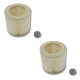 LOT DE 2 FILTRES CYLINDRIQUE ASPIRATEUR - 6.414-552.0, 64145520