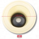 LOT DE 2 FILTRES CYLINDRIQUE ASPIRATEUR - 6.414-552.0, 64145520