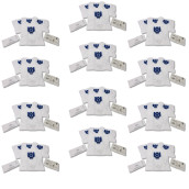 Lot de 12 sacs à poussière GN compatibles x4 et 2 filtres