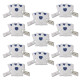 LOT DE 11 SACS À POUSSIÈRE GN COMPATIBLES X4 ET 2 FILTRES ASPIRATEUR - 12281680