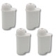 LOT DE 4 CARTOUCHES FILTRE À EAU BRITA INTENZA CAFETIÈRE, MACHINE À CAFÉ - 00575491, 17000705