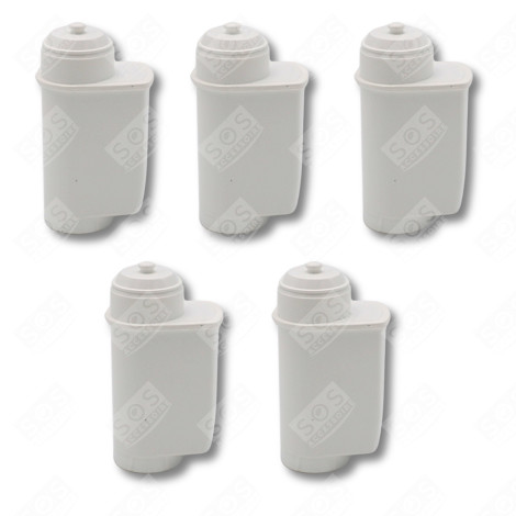 LOT DE 5 CARTOUCHES FILTRE À EAU BRITA INTENZA CAFETIÈRE, MACHINE À CAFÉ - 00575491, 17000705