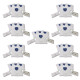 LOT DE 9 SACS À POUSSIÈRE GN COMPATIBLES X4 ET 2 FILTRES ASPIRATEUR - 12281680