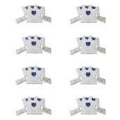 Lot de 8 sacs à poussière GN compatibles x4 et 2 filtres