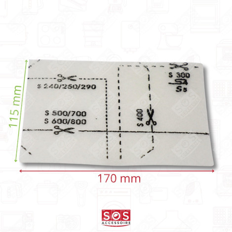 LOT DE 7 SACS À POUSSIÈRE GN COMPATIBLES X4 ET 2 FILTRES ASPIRATEUR - 12281680