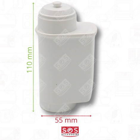 LOT DE 8 CARTOUCHES FILTRES À EAU BRITA INTENZA CAFETIÈRE, MACHINE À CAFÉ - 00575491, 17000705