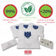 LOT DE 3 SACS À POUSSIÈRE GN COMPATIBLES X4 ET 2 FILTRES ASPIRATEUR - 12281680