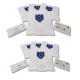 LOT DE 2 SACS À POUSSIÈRE GN COMPATIBLES X4 ET 2 FILTRES ASPIRATEUR - 12281680