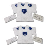 Lot de 2 sacs à poussière GN compatibles x4 et 2 filtres