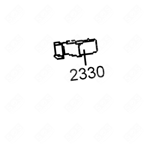 CLIP GAUCHE EVAPORATEUR FRIGO, RÉFRIGÉRATEUR, CONGÉLATEUR - 481251148492