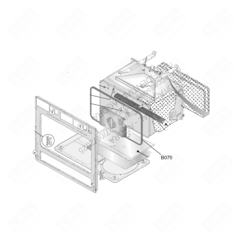 JOINT DE PORTE FOUR, CUISINIÈRE - 482000017216
