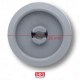 ROULETTE DE PANIER INFÉRIEUR COMPATIBLE LAVE-VAISSELLE - 2372351, 2372352