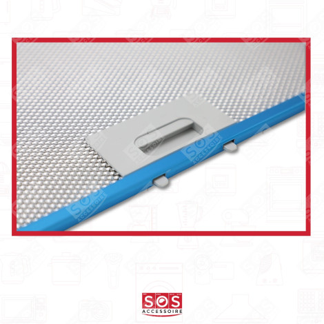 FILTRE MÉTAL ANTI GRAISSE (À L'UNITÉ) 458X177MM HOTTE - 481248058314, GF03FC
