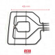 RÉSISTANCE SUPÉRIEURE 1500W + 1300W FOUR, CUISINIÈRE - 00471369, 00773539