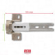 LOT DE 2 CHARNIÈRES FRIGO, RÉFRIGÉRATEUR, CONGÉLATEUR - 93X1336, 00268698