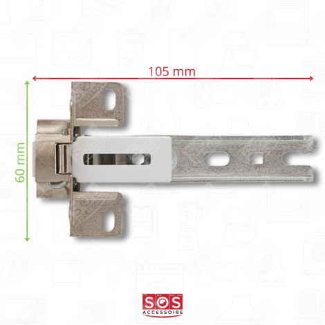 LOT DE 2 CHARNIÈRES FRIGO, RÉFRIGÉRATEUR, CONGÉLATEUR - 93X1336, 00268698