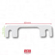 LOT DE 2 CHARNIÈRES FRIGO, RÉFRIGÉRATEUR, CONGÉLATEUR - 93X1336, 00268698