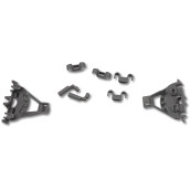 Paliers de fixation panier inférieur