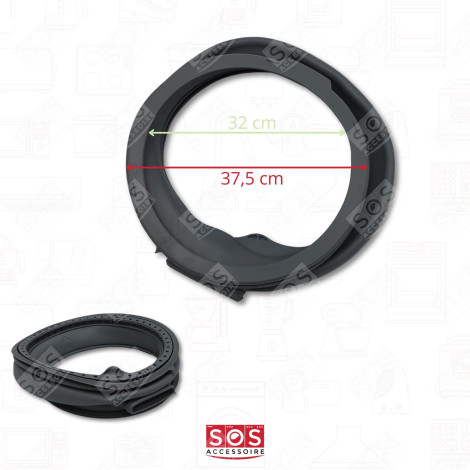 JOINT DE HUBLOT (MANCHETTE) MACHINE À LAVER, LAVE-LINGE - 1327756233, 1327756282