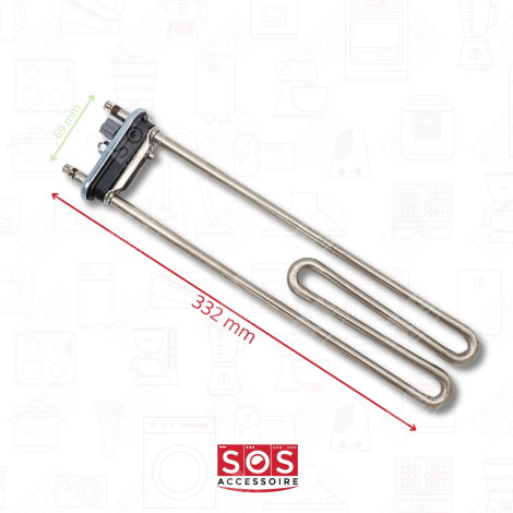 RÉSISTANCE 2000W AVEC SONDE CTN MACHINE À LAVER, LAVE-LINGE - AEG33121503