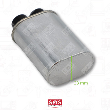 CONDENSATEUR 1MF 2100V FOUR MICRO-ONDES - EAE61082101, 481212158159