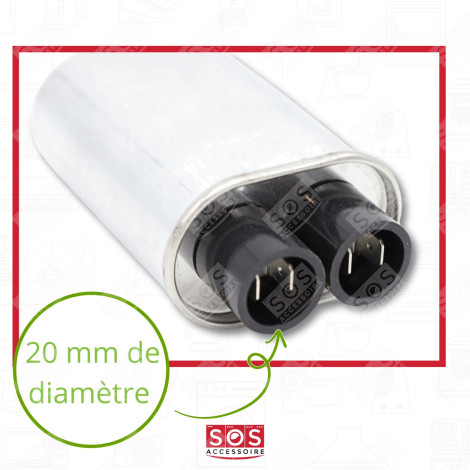 CONDENSATEUR 1MF 2100V FOUR MICRO-ONDES - EAE61082101, 481212158159