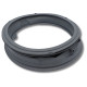 JOINT DE HUBLOT (MANCHETTE) AVEC RETOUR A LA CUVE TROU DE VIDANGE OUVERT - 2 TROUS OUVERT MACHINE À LAVER, LAVE-LINGE - MDS41955002, MDS64212801