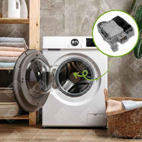 VERROU DE PORTE MACHINE À LAVER, LAVE-LINGE - 00638259, 00623782