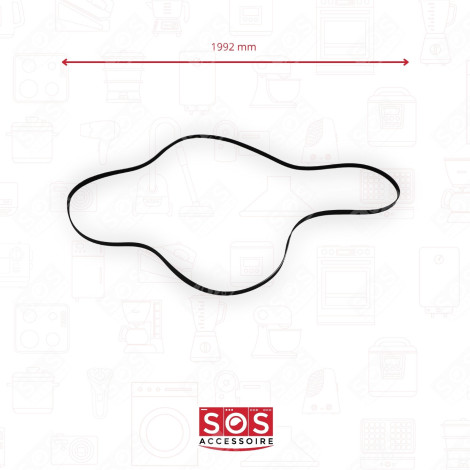 COURROIE 1992H7 SÈCHE-LINGE - 481935828002