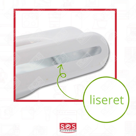 POIGNÉE AVEC LISERET FRIGO, RÉFRIGÉRATEUR, CONGÉLATEUR - 481246268876