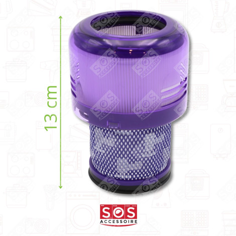 LOT DE 3 FILTRES HEPA COMPATIBLE V11 V12 V15 ASPIRATEUR - 970013-02