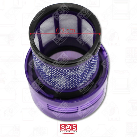 LOT DE 3 FILTRES HEPA COMPATIBLE V11 V12 V15 ASPIRATEUR - 970013-02