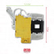 SÉCURITÉ DE PORTE, FERMETURE, VERROU MACHINE À LAVER, LAVE-LINGE - C00254755, C00285597