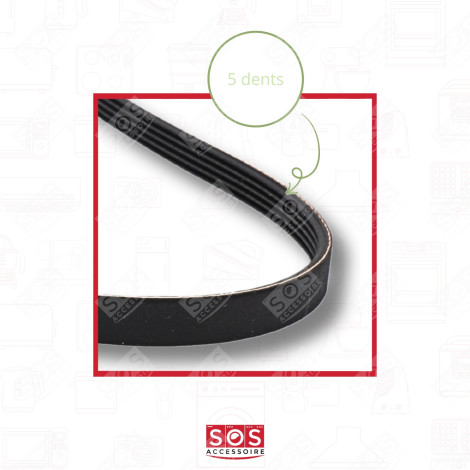 COURROIE 1194 J6 J5 MACHINE À LAVER, LAVE-LINGE - C00144846, AS0067609