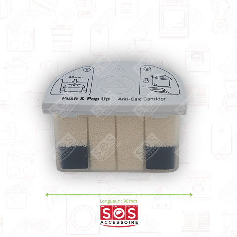 CARTOUCHE ANTI CALCAIRE CENTRALE VAPEUR, FER À REPASSER - 9178005731, 9178020181