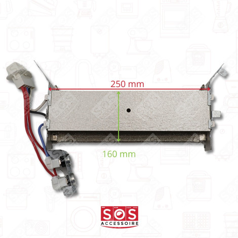 RÉSISTANCE 2000W SÈCHE-LINGE - 2957500400