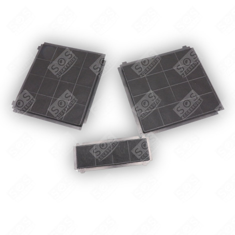 KIT FILTRES À CHARBON 330X300MM ET 1 FILTRE 267X98MM HOTTE - AFFCAF203