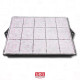 FILTRE CHARBON RECTANGULAIRE TYPE 160 (DKF41) (À L'UNITÉ)  290X229X40 MM HOTTE - 481281718527, F00187/1