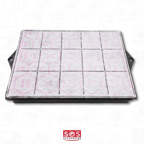 FILTRE CHARBON RECTANGULAIRE TYPE 160 (DKF41) (À L'UNITÉ)  290X229X40 MM HOTTE - 481281718527, F00187/1