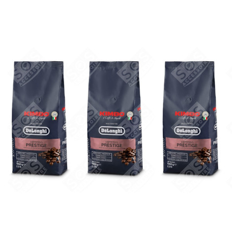 LOT DE 3 PAQUETS DE CAFÉ EN GRAINS KIMBO ESPRESSO PRESTIGE 1KG CAFETIÈRE, MACHINE À CAFÉ - 5513282411