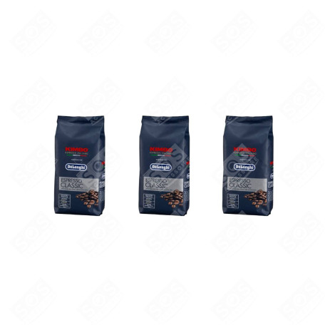 LOT DE 3 PAQUETS DE CAFÉ EN GRAINS KIMBO CLASSIC 250G CAFETIÈRE, MACHINE À CAFÉ - 5513282361