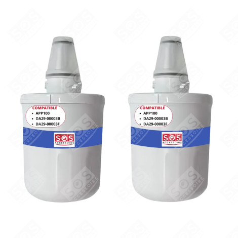 LOT DE 2 FILTRES À EAU AQUAPURE / APP100 FRIGO, RÉFRIGÉRATEUR, CONGÉLATEUR - 484000000513