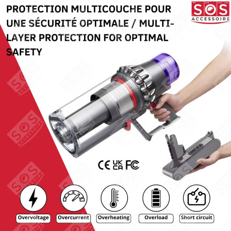 BATTERIE V7 SV11 4000MAH ASPIRATEUR - 968670-02